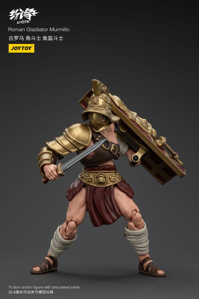 Strife Action Figure 1/18 Roman Gladiator Murmillo 11 cm 6927054400492