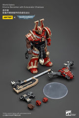 Warhammer 40k Action Figure 1/18 World Eaters Khorne Berzerker with Eviscerator Chainaxe 13 cm 6927054400553