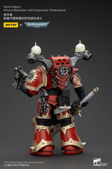 Warhammer 40k Action Figure 1/18 World Eaters Khorne Berzerker with Eviscerator Chainsword 13 cm 6927054400560