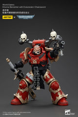 Warhammer 40k Action Figure 1/18 World Eaters Khorne Berzerker with Eviscerator Chainsword 13 cm 6927054400560