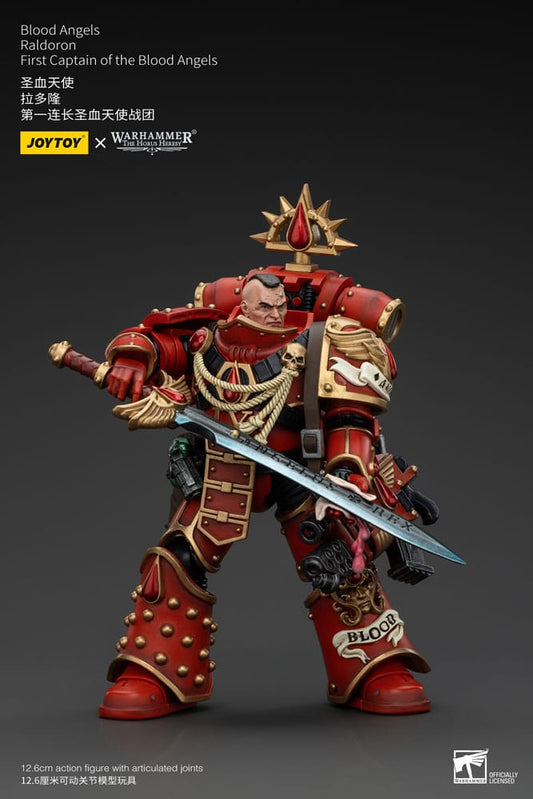 Warhammer The Horus Heresy Action Figure 1/18 Blood Angels Raldoron First Captain of the Blood Angels 13 cm 6927054400720