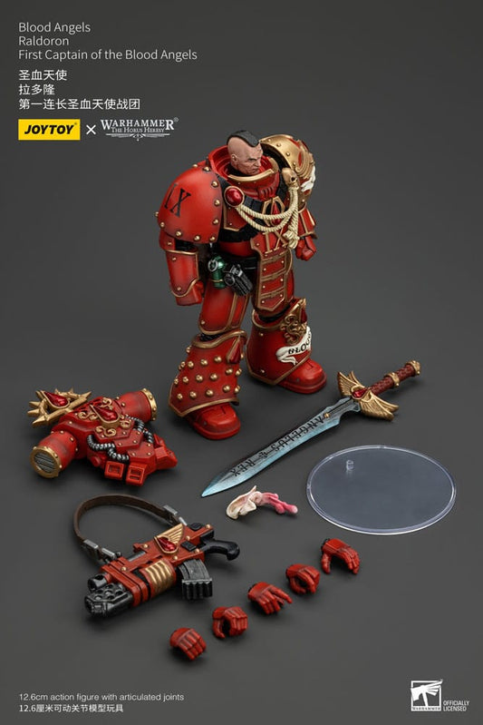 Warhammer The Horus Heresy Action Figure 1/18 Blood Angels Raldoron First Captain of the Blood Angels 13 cm 6927054400720