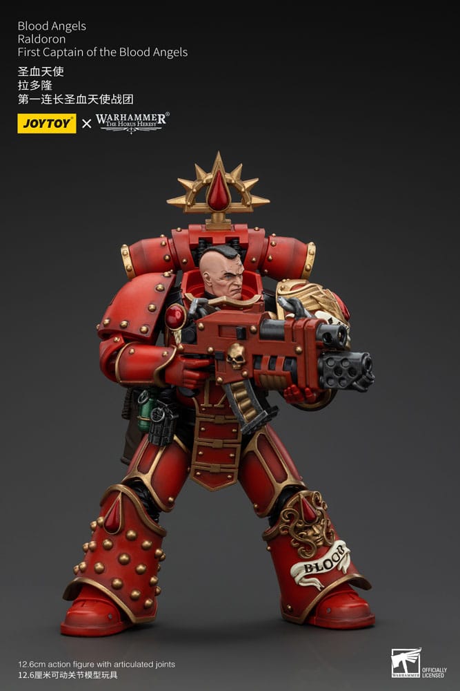 Warhammer The Horus Heresy Action Figure 1/18 Blood Angels Raldoron First Captain of the Blood Angels 13 cm 6927054400720