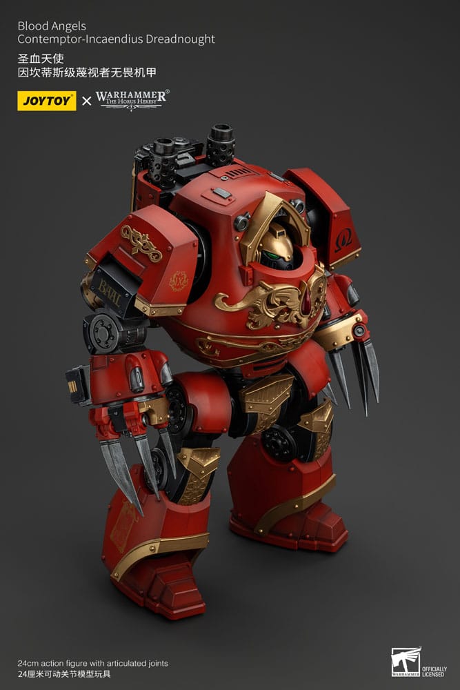 Warhammer The Horus Heresy Action Figure 1/18 Blood Angels Contemptor-Incaendius Dreadnought 24 cm 6927054400737