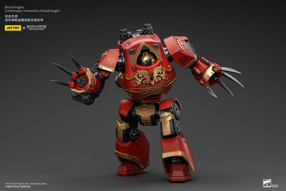 Warhammer The Horus Heresy Action Figure 1/18 Blood Angels Contemptor-Incaendius Dreadnought 24 cm 6927054400737