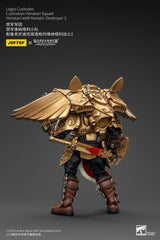 Warhammer The Horus Heresy Action Figure 1/18 Legio Custodes Custodian Venatari Squad Venatari with Kenetic Destroyer 2 13 cm 6927054400782