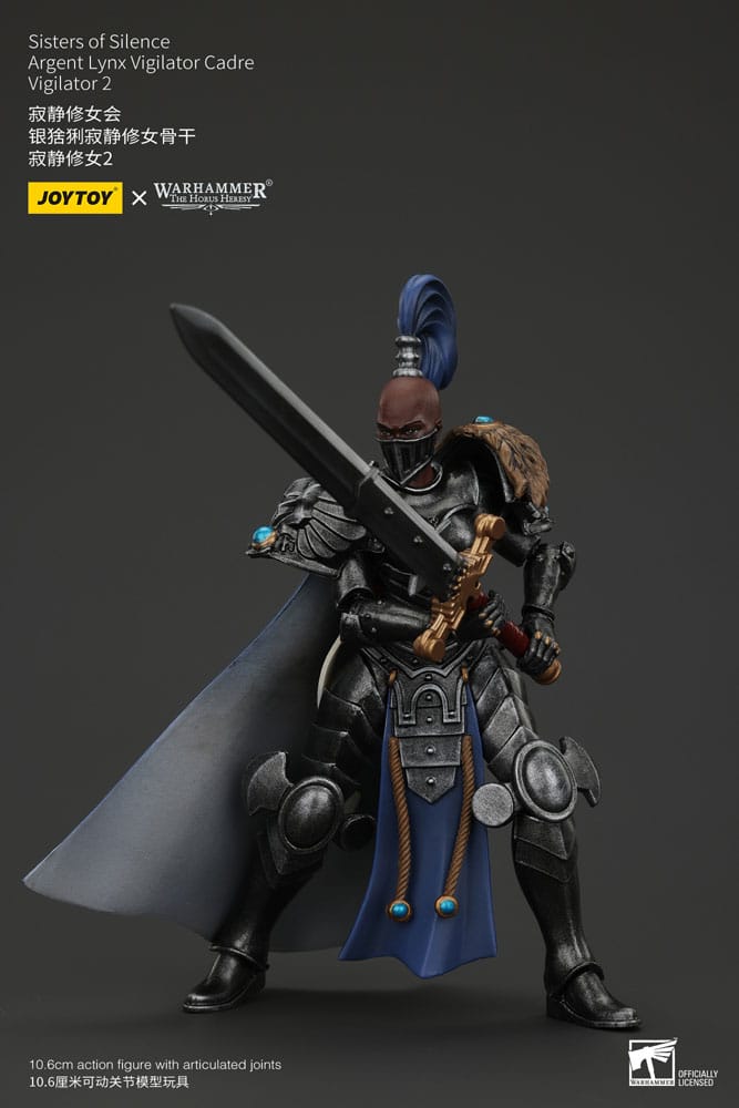 Warhammer The Horus Heresy Actionfigur Sisters of Silence Argent Lynx Vigilator Cadre Vigilator 2 19 cm 6927054400843