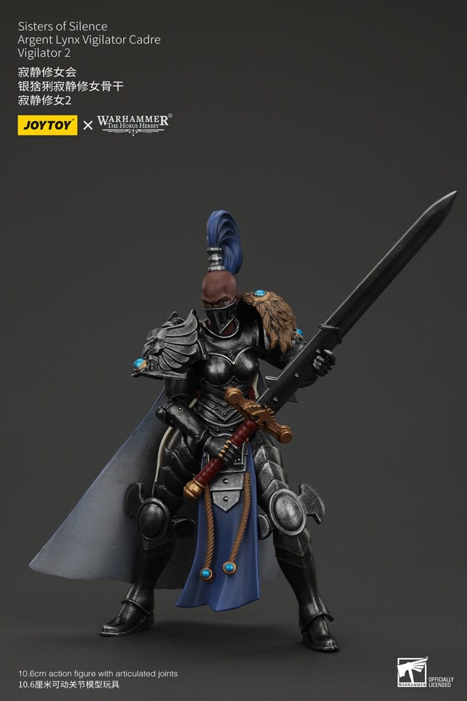 Warhammer The Horus Heresy Actionfigur Sisters of Silence Argent Lynx Vigilator Cadre Vigilator 2 19 cm 6927054400843