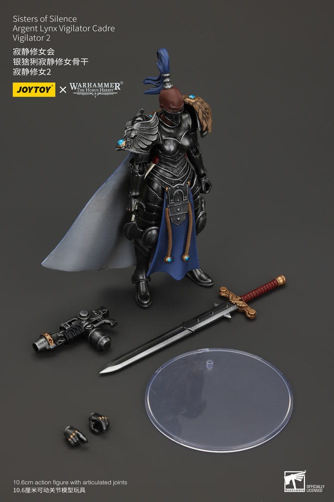 Warhammer The Horus Heresy Actionfigur Sisters of Silence Argent Lynx Vigilator Cadre Vigilator 2 19 cm 6927054400843