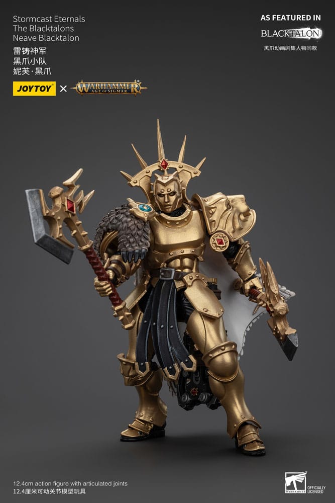 Warhammer Age of Sigmar Actionfigur Stormcast Eternals The Blacktalons Neave Blacktalon 20 cm 6927054400898