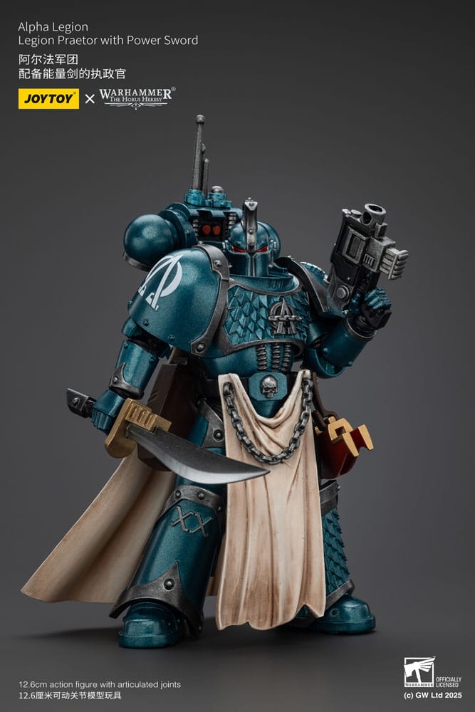 Warhammer The Horus Heresy Action Figure Alpha Legion Praetor with Power Sword 20 cm 6927054401215