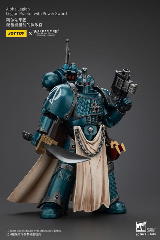 Warhammer The Horus Heresy Action Figure Alpha Legion Praetor with Power Sword 20 cm 6927054401215