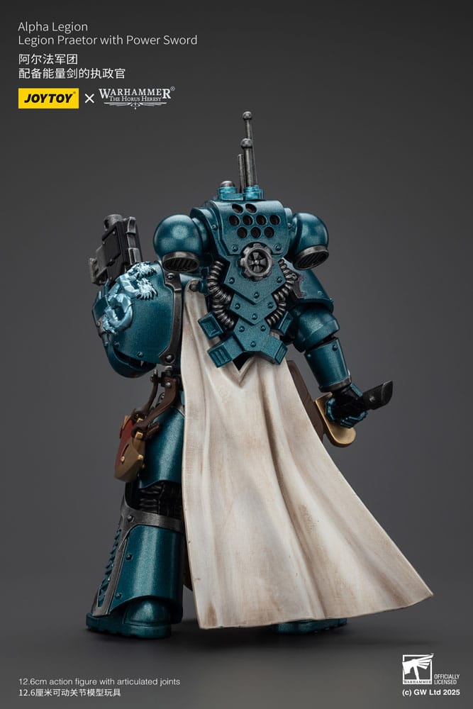 Warhammer The Horus Heresy Action Figure Alpha Legion Praetor with Power Sword 20 cm 6927054401215