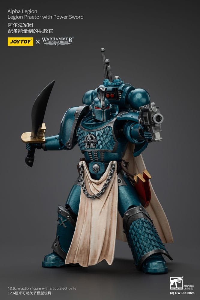 Warhammer The Horus Heresy Action Figure Alpha Legion Praetor with Power Sword 20 cm 6927054401215