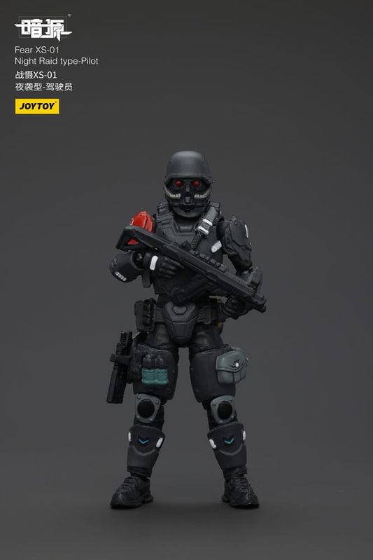 Battle For the Stars Actionfigur Fear XS-01 Night Raid type-Pilot 12 cm 6927054401239