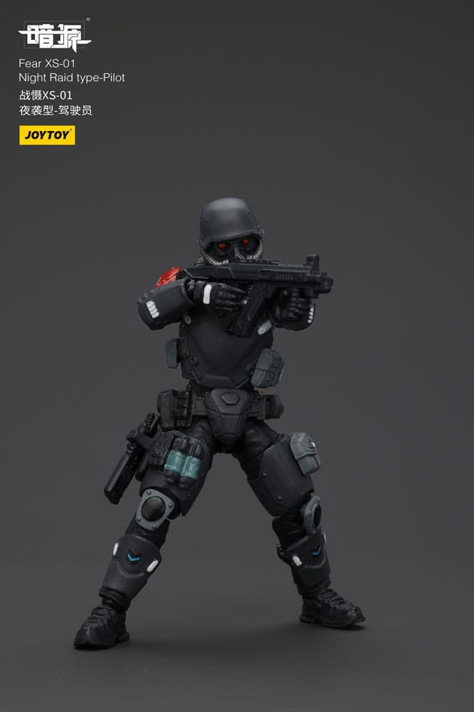 Battle For the Stars Actionfigur Fear XS-01 Night Raid type-Pilot 12 cm 6927054401239