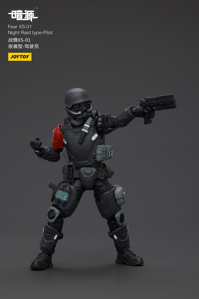 Battle For the Stars Actionfigur Fear XS-01 Night Raid type-Pilot 12 cm 6927054401239