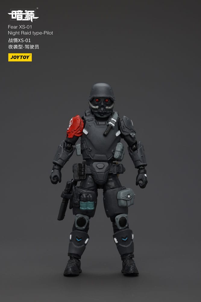 Battle For the Stars Actionfigur Fear XS-01 Night Raid type-Pilot 12 cm 6927054401239