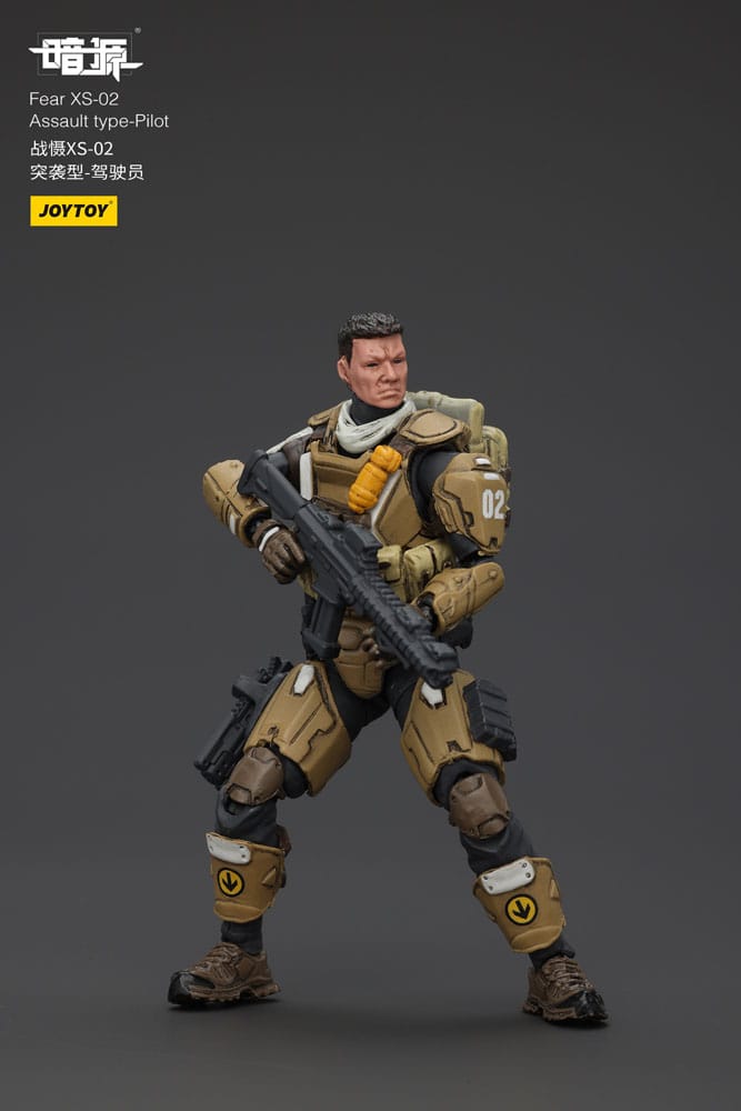 Battle For the Stars Actionfigur Fear XS-02 Assault type-Pilot 12 cm 6927054401246