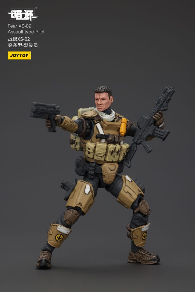 Battle For the Stars Actionfigur Fear XS-02 Assault type-Pilot 12 cm 6927054401246
