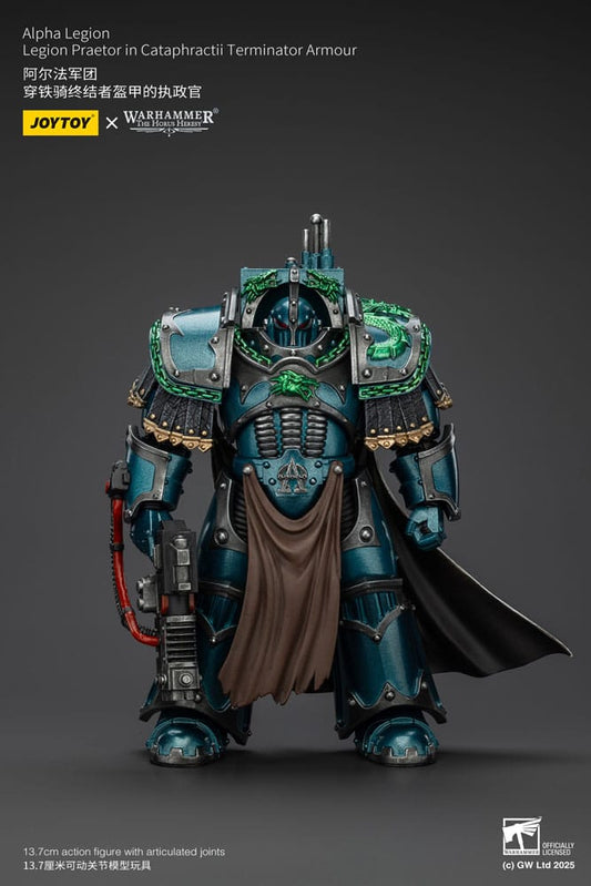 Warhammer The Horus Heresy Action Figure Alpha Legion Legion Praetor in Cataphractii Terminator Armour 18 cm 6927054401260