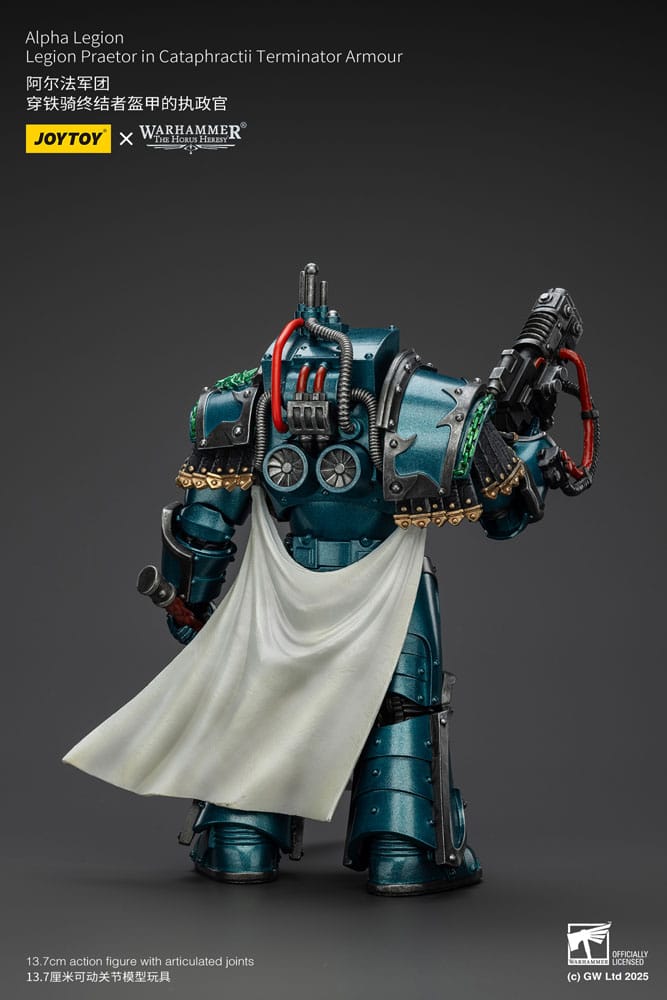 Warhammer The Horus Heresy Action Figure Alpha Legion Legion Praetor in Cataphractii Terminator Armour 18 cm 6927054401260