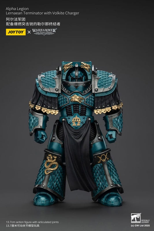Warhammer The Horus Heresy Action Figure Alpha Legion Lernaean Terminator with Volkite Charger 20 cm 6927054401277