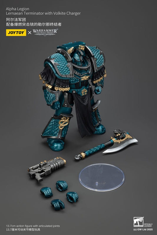 Warhammer The Horus Heresy Action Figure Alpha Legion Lernaean Terminator with Volkite Charger 20 cm 6927054401277