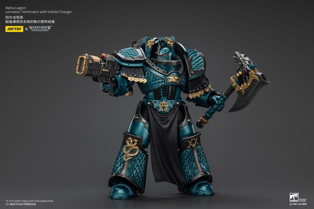 Warhammer The Horus Heresy Action Figure Alpha Legion Lernaean Terminator with Volkite Charger 20 cm 6927054401277