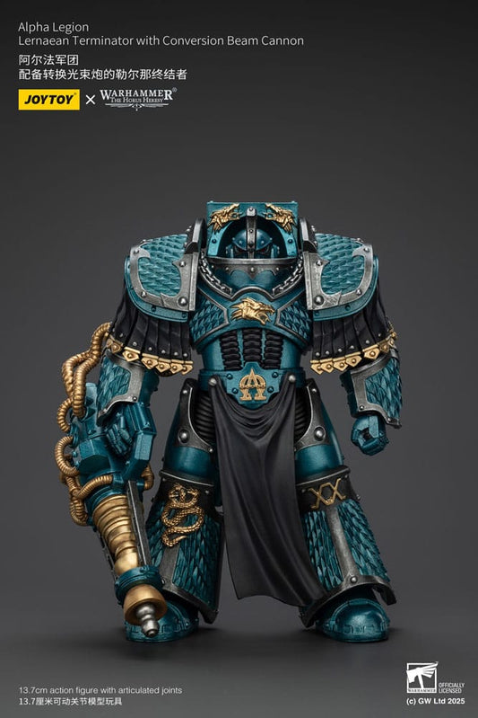 Warhammer The Horus Heresy Action Figure Alpha Legion Lernaean Terminator with Conversion Beam Cannon 20 cm 6927054401284