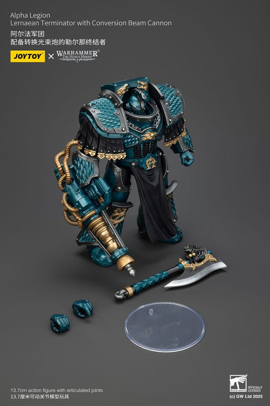 Warhammer The Horus Heresy Action Figure Alpha Legion Lernaean Terminator with Conversion Beam Cannon 20 cm 6927054401284