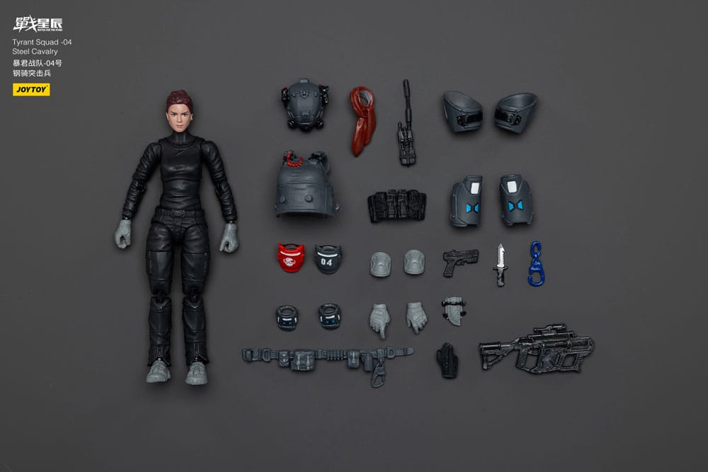 Battle For the Stars Actionfigur Tyrant-04 City Combat Type 36 cm 6927054401314