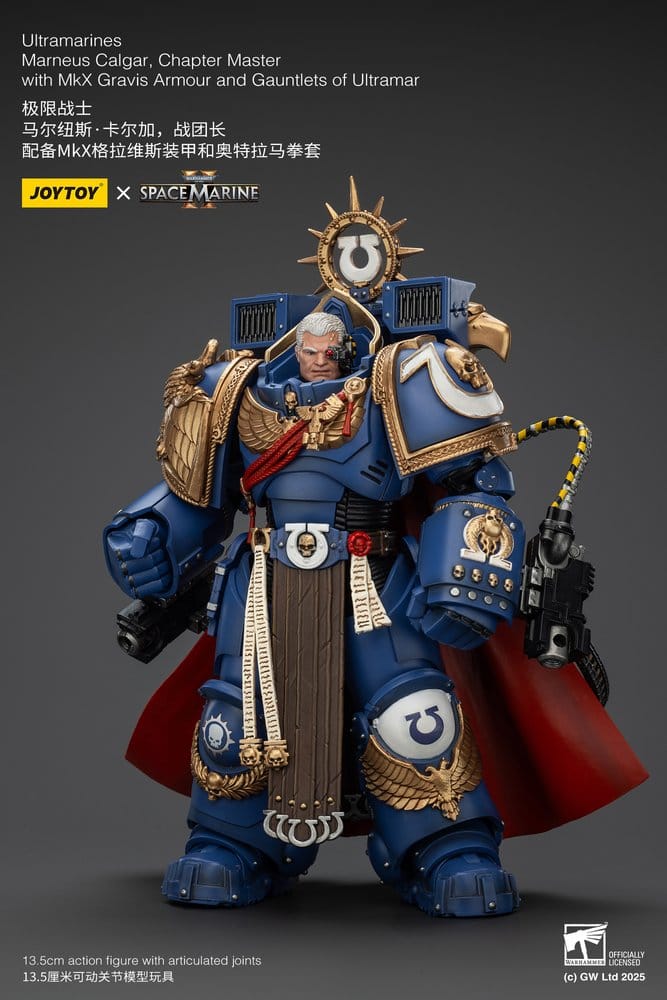 Warhammer 40,000 Actionfigur Ultramarines Marneus Calgar, Chapter Master 14 cmWarhammer 40,000 Action Figure Ultramarines Marneus Calgar, Chapter Master 14 cmWarhammer 40,000 figurine Ultramarines Marneus Calgar, Chapter Master 14 cmWarhammer 40,000 Figur 6927054401338
