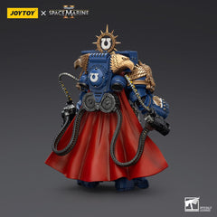 Warhammer 40k Action Figure Ultramarines Marneus Calgar Chapter Master with MKX Gravis Armour and Gauntlets of Ultramar 20 cm 6927054401338