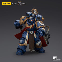 Warhammer 40k Action Figure Ultramarines Marneus Calgar Chapter Master with MKX Gravis Armour and Gauntlets of Ultramar 20 cm 6927054401338