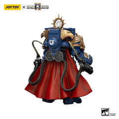 Warhammer 40k Action Figure Ultramarines Marneus Calgar Chapter Master with MKX Gravis Armour and Gauntlets of Ultramar 20 cm 6927054401338