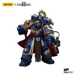 Warhammer 40k Action Figure Ultramarines Marneus Calgar Chapter Master with MKX Gravis Armour and Gauntlets of Ultramar 20 cm 6927054401338