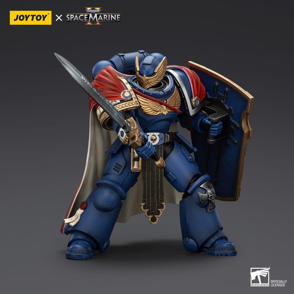 Warhammer 40k Action Figure Ultramarines Victrix Honour Guardwith Storm Shield And Power Sword 20 cm 6927054401345