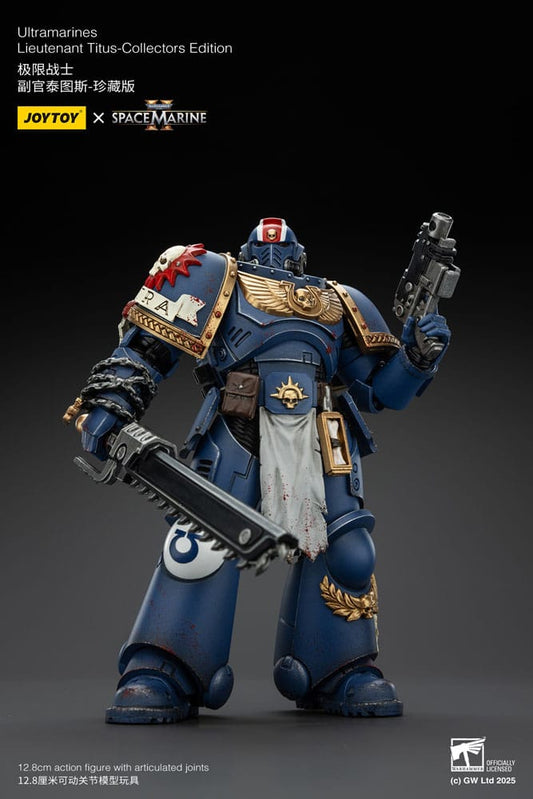 Warhammer 40,000: Space Marine 2 Action Figure Ultramarines Lieutenant Titus Collectors Edition 13 cm 6927054401369