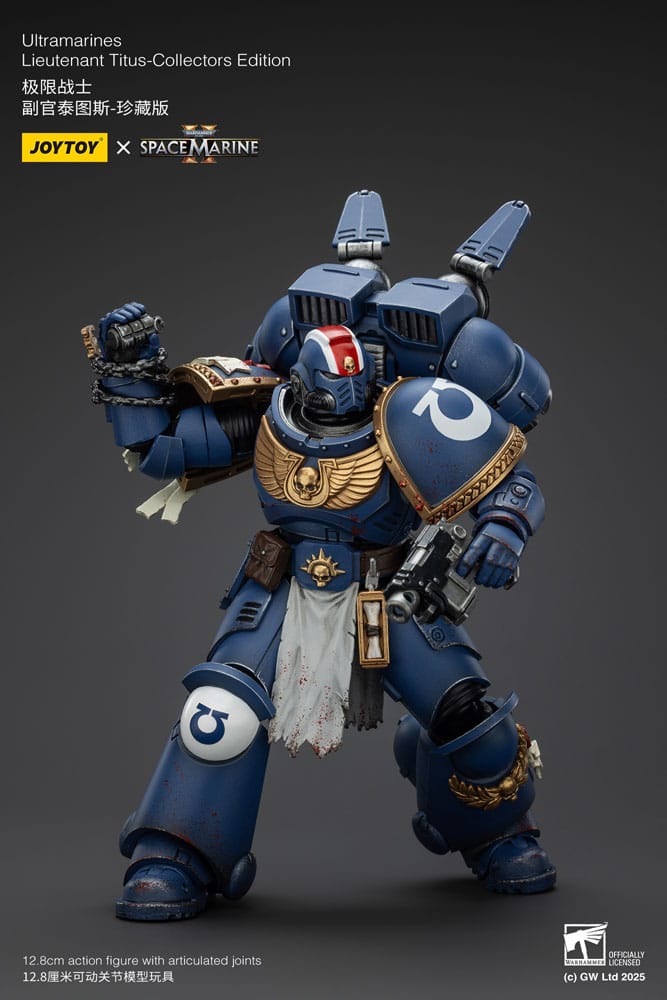 Warhammer 40,000: Space Marine 2 Action Figure Ultramarines Lieutenant Titus Collectors Edition 13 cm 6927054401369