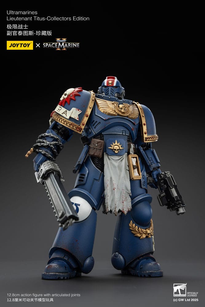 Warhammer 40,000: Space Marine 2 Action Figure Ultramarines Lieutenant Titus Collectors Edition 13 cm 6927054401369