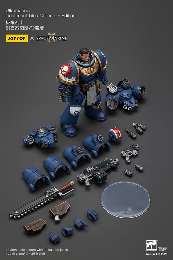 Warhammer 40,000: Space Marine 2 Action Figure Ultramarines Lieutenant Titus Collectors Edition 13 cm 6927054401369