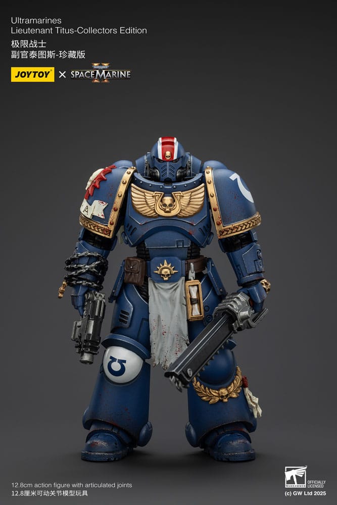 Warhammer 40,000: Space Marine 2 Action Figure Ultramarines Lieutenant Titus Collectors Edition 13 cm 6927054401369