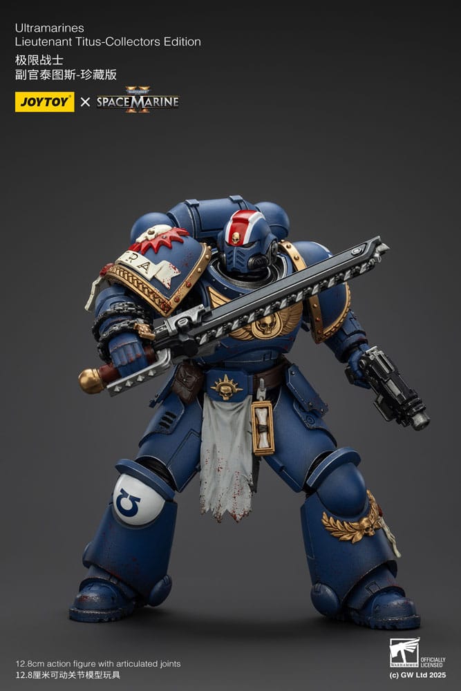 Warhammer 40,000: Space Marine 2 Action Figure Ultramarines Lieutenant Titus Collectors Edition 13 cm 6927054401369