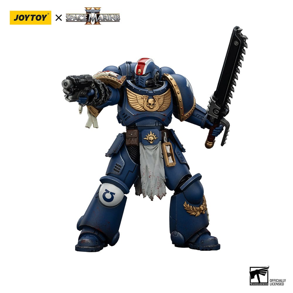 Warhammer 40,000: Space Marine 2 Action Figure Ultramarines Lieutenant Titus Collectors Edition 13 cm 6927054401369