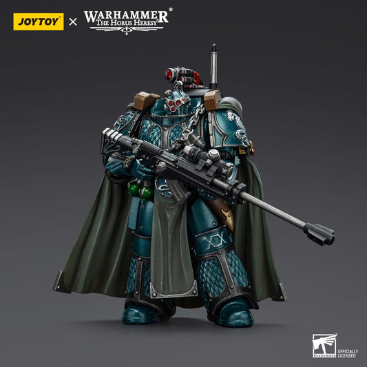Warhammer The Horus Heresy Action Figure Alpha Legion Exodus The One who is Many With Sniper Rifle And Power Dagger 20 cm 6927054401390