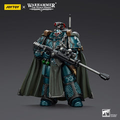 Warhammer The Horus Heresy Action Figure Alpha Legion Exodus The One who is Many With Sniper Rifle And Power Dagger 20 cm 6927054401390