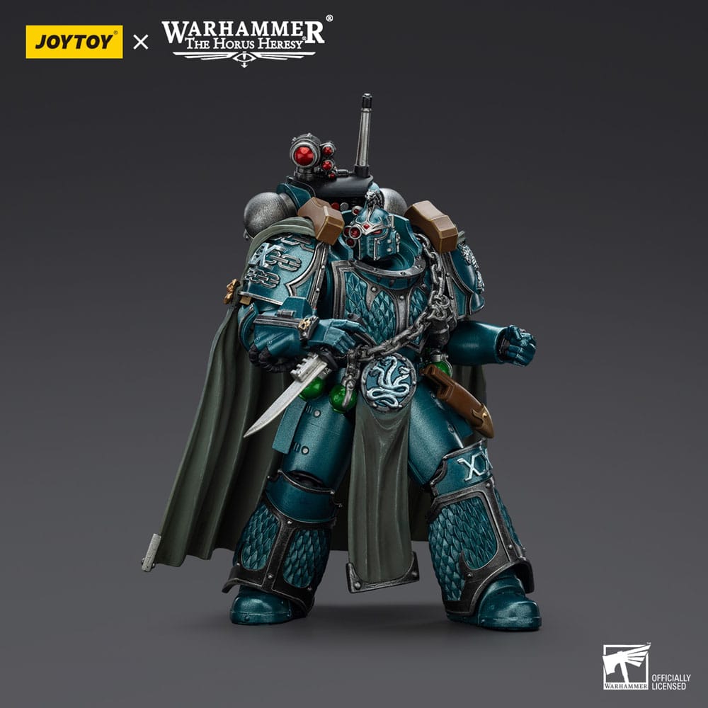 Warhammer The Horus Heresy Action Figure Alpha Legion Exodus The One who is Many With Sniper Rifle And Power Dagger 20 cm 6927054401390