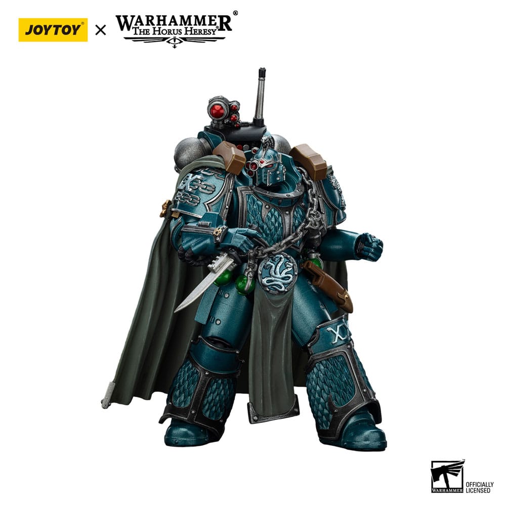 Warhammer The Horus Heresy Action Figure Alpha Legion Exodus The One who is Many With Sniper Rifle And Power Dagger 20 cm 6927054401390