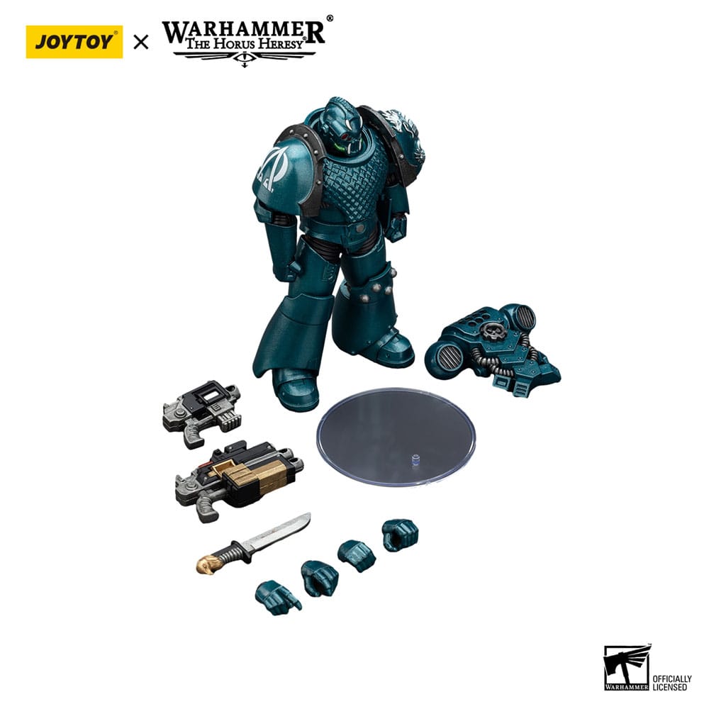Warhammer The Horus Heresy Action Figure Alpha Legion Head hunter With Banestrike Combi-Bolter And Power Dagger 20 cm 6927054401406